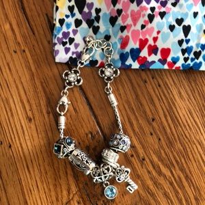 NWOT Brighton ABC Charm Bracelet and Charms